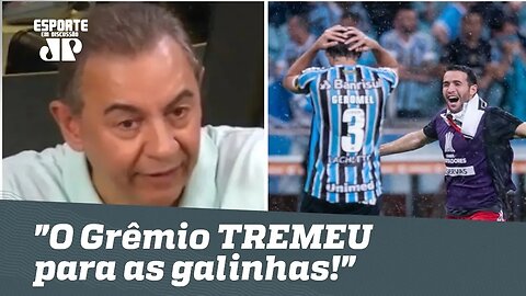 "O Grêmio TREMEU para as galinhas!", dispara Flavio Prado