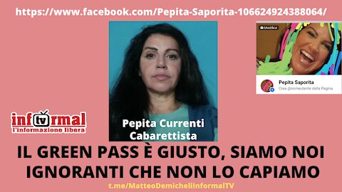 IL GREEN PASS È GIUSTO, SIAMO NOI IGNORANTI CHE NON CAPIAMO