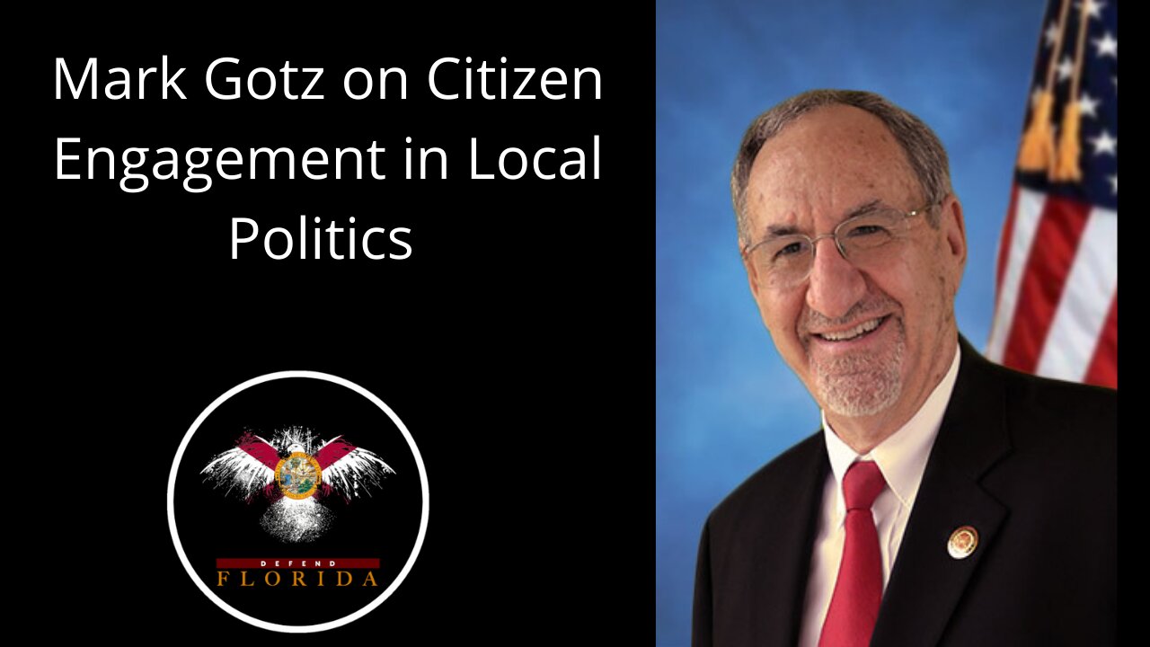 MARK GOTZ ON CITIZEN ENGAGEMENT IN LOCAL POLITICS