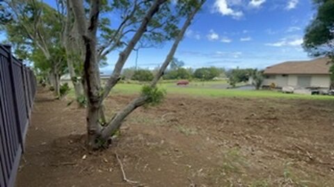 HANAULA VILLAGE - NORTH FENCE INSTALL & CLEARED LOT