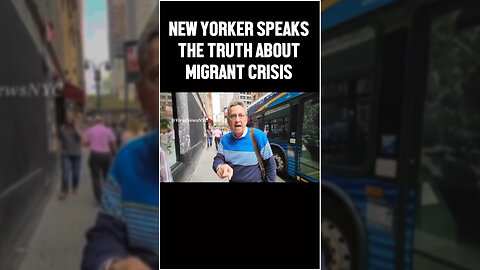 New Yorker Speaks The Truth About Migrant Crisis