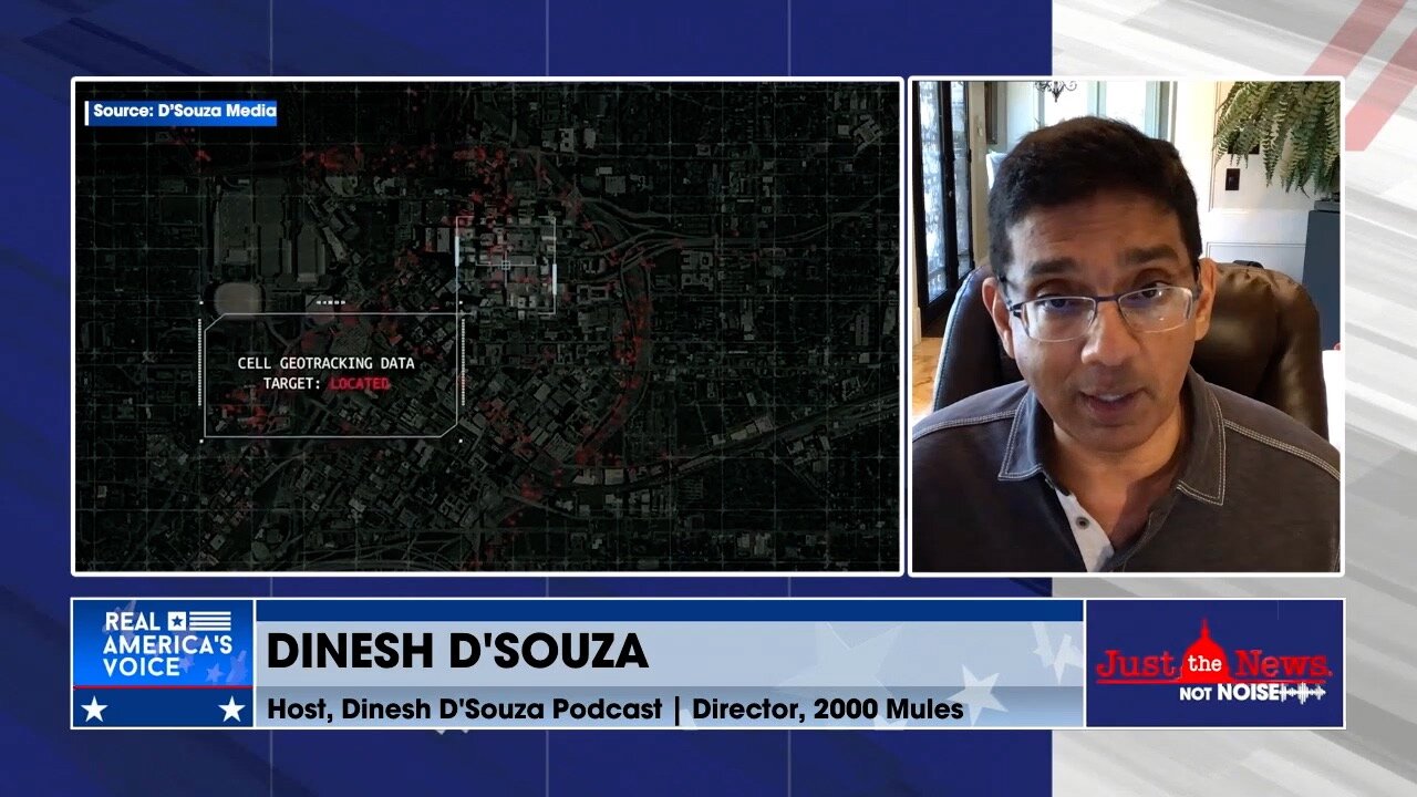 Dinesh D’Souza DESTROYS the Left’s Claim That Geo-Tracking Isn’t ‘Accurate’