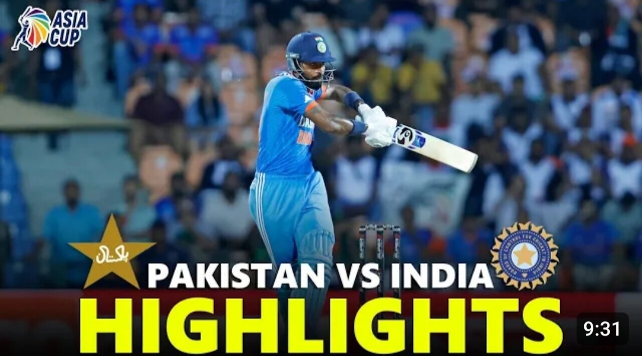 India vs Pakistan | Asia Cup 2023 Highlights | Full Highlights