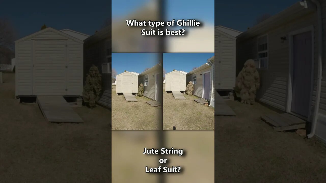 Leaf vs Jute Ghillie Suits - Which is the BEST?