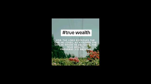 love verse, true wealth #son #biblebuild #bibleverse #bibleverseoftheday♥️💚💙💜🧡💛 #bible