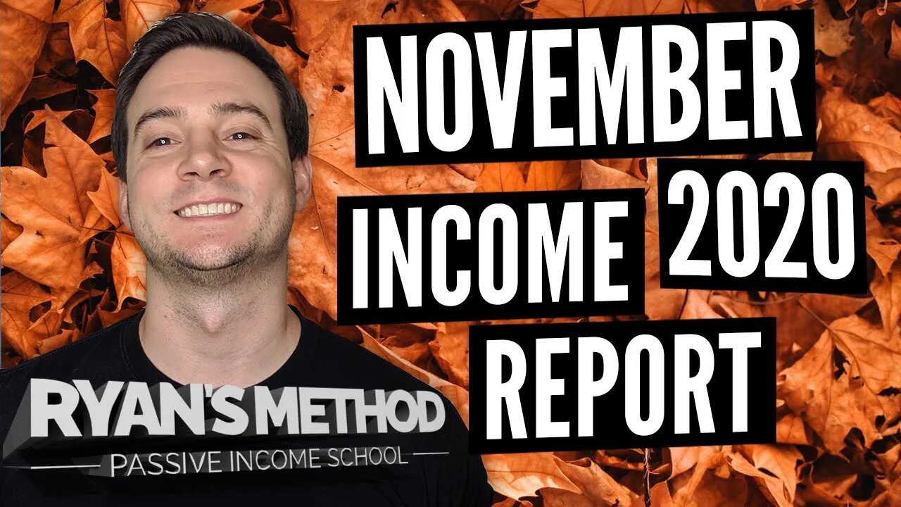 PASSIVE INCOME REPORT 💰 November 2020 — Sales go 🚀