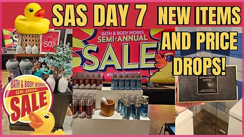 SAS DAY 7 | New Items and New Price Drops | Endless Sea | Wild Sand | #bathandbodyworks #sas