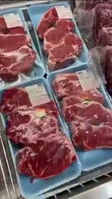 Carne está cara no Brasil??? Veja o preço nos EUA.