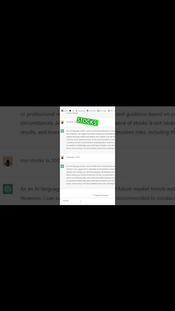 Top Stocks in 2023: An AI-based Look 🤖#gpt #stockpicks #top10stocks2023 #investing #AI