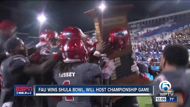 Florida Atlantic reclaims Shula Bowl trophy, will host Conference USA championship game