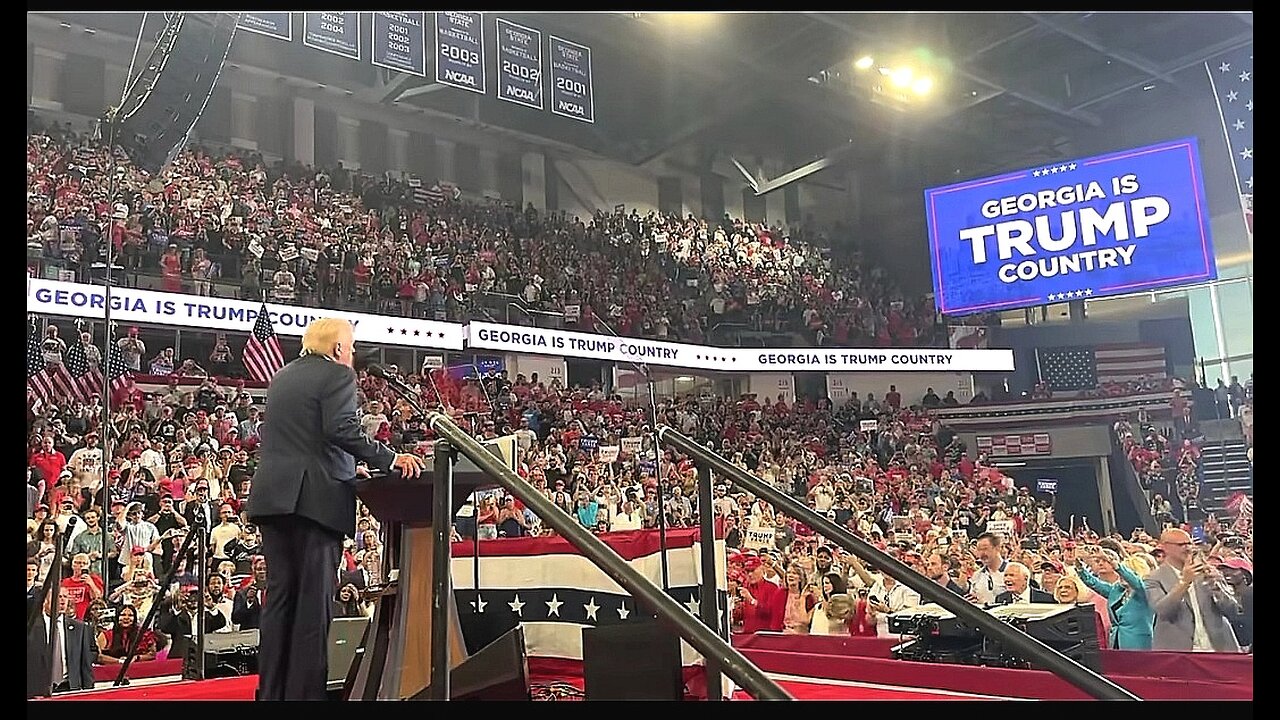 THANK YOU ATLANTA, GEORGIA-I LOVE YOU! MAKE AMERICA GREAT AGAIN!!