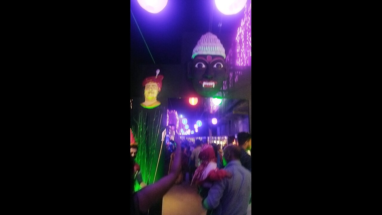 dipabali Kali Puja pandel visit video