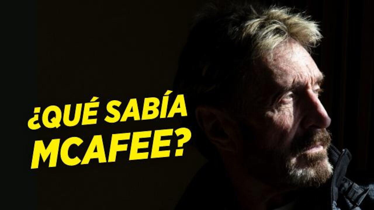 John McAfee, ¿VÍCTIMA del ESTADO PROFUNDO?