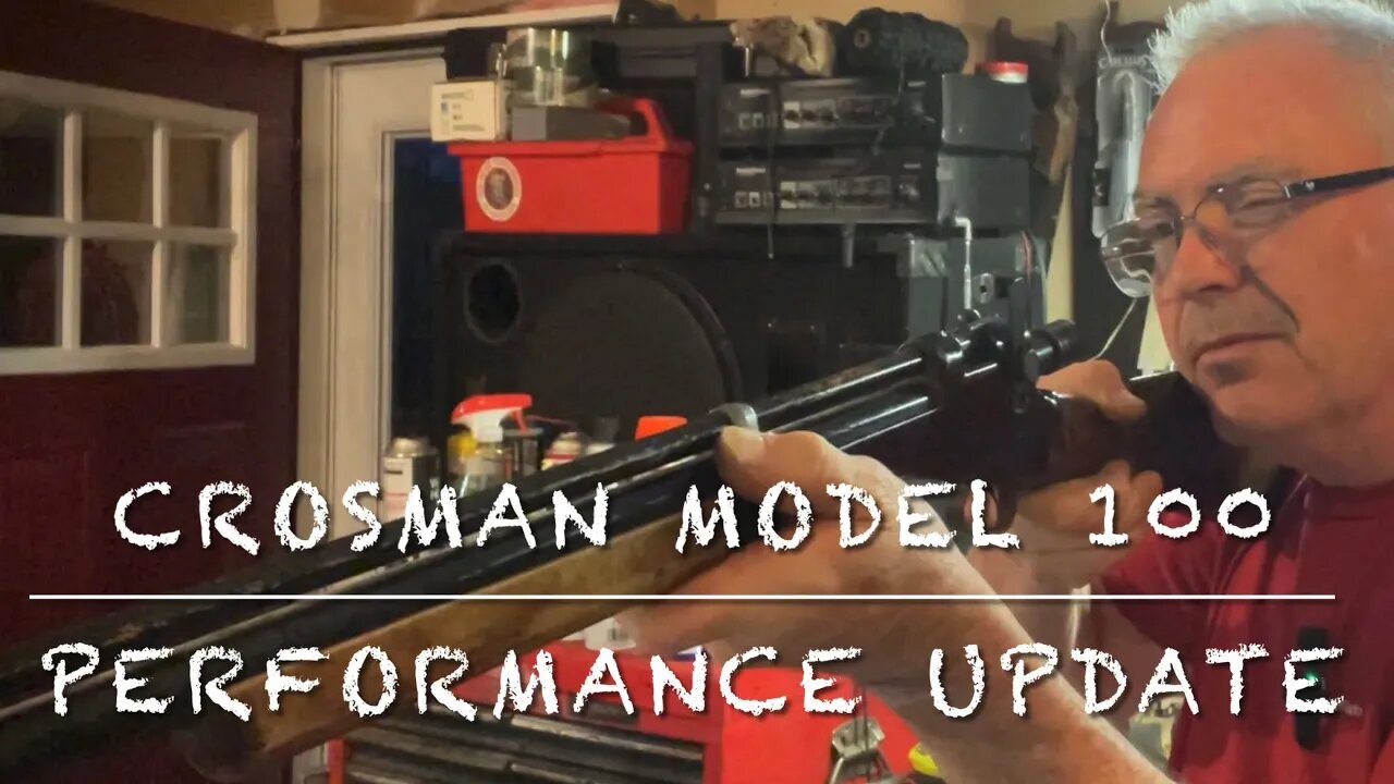 Crosman model 100, quick performance update. What a great gun!