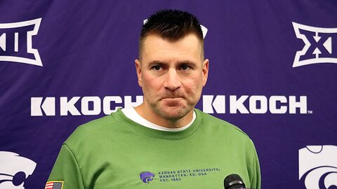 Kansas State Football | Joe Klanderman Press Conference | November 17, 2022