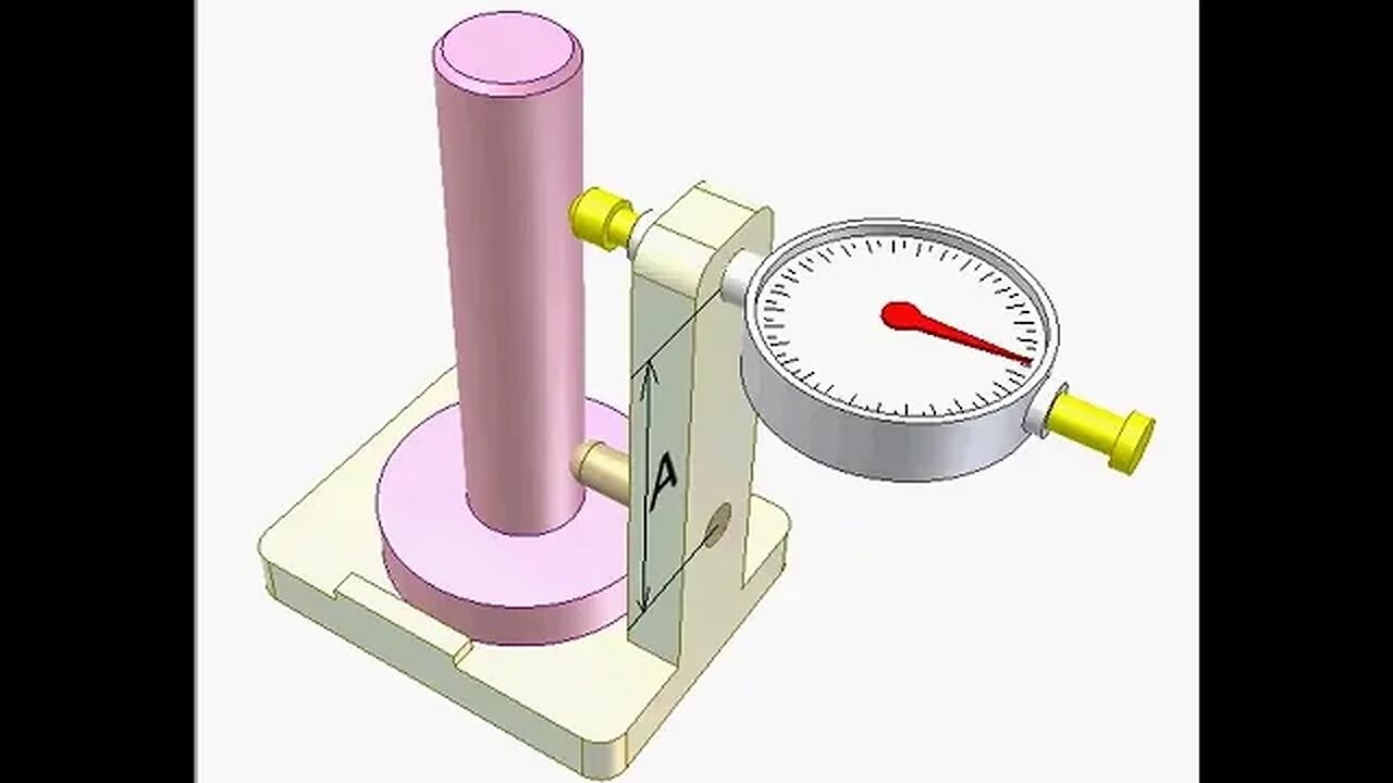 2269 Checking perpendicularity between face and centerline of a shaft 2