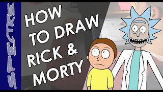 How to Draw Rick and Morty [step by step]