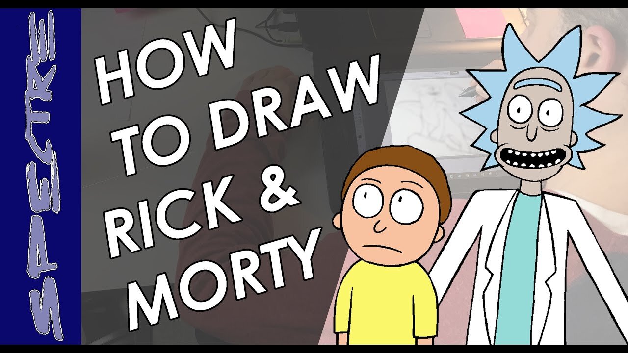 How to Draw Rick and Morty [step by step]