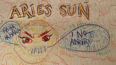 Aries Sun Through All Houses