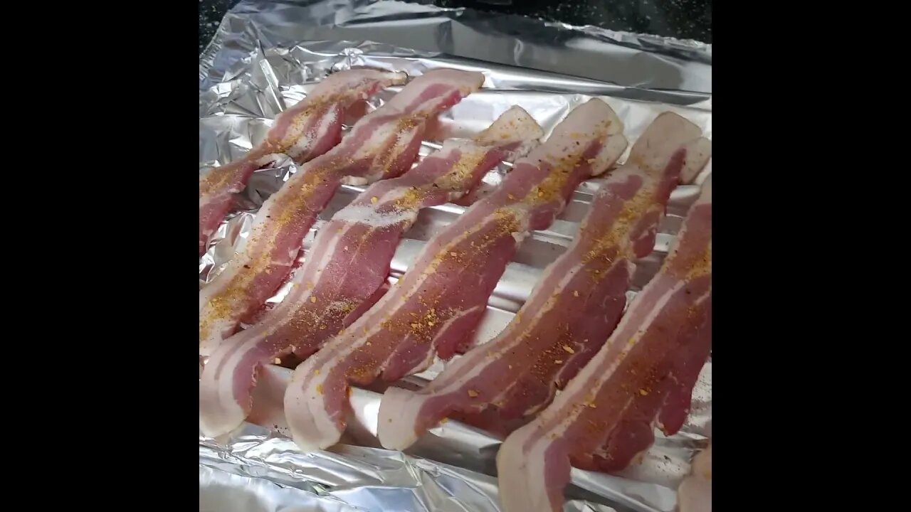 My new way of baking bacon