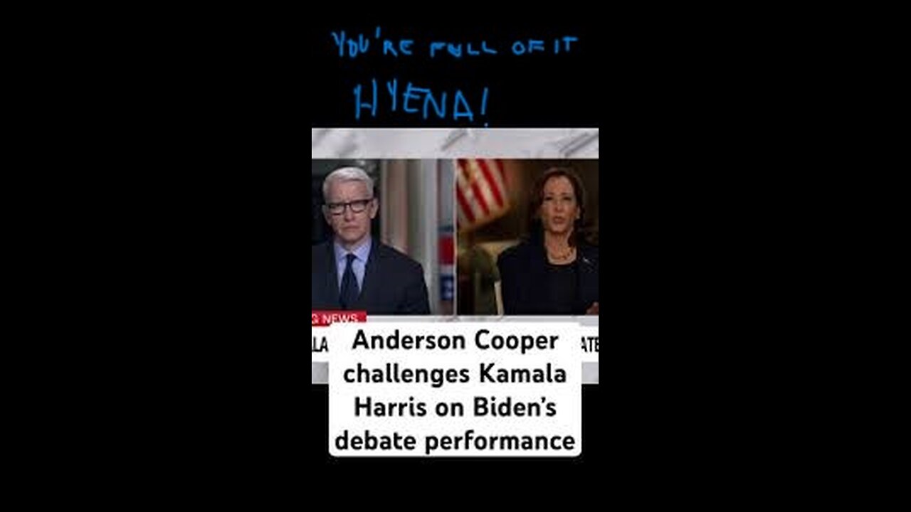 CNN Anchor Doesn't Buy the Hyena's LIES!