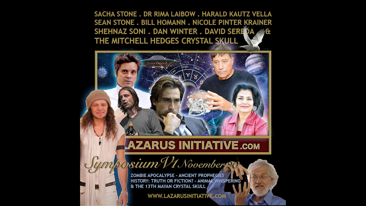 SYMPOSIUM VI - Invitation to Live Broadcast with Sacha Stone