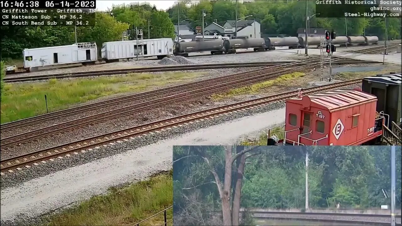 EB CN Weed Sprayer at Griffith, IN on June 14, 2023