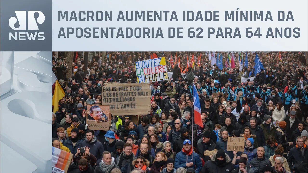 Greve pelo fracasso em negociações da reforma da previdência é prevista na França