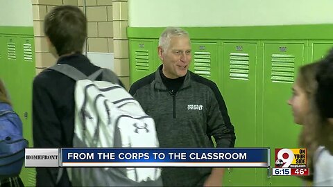 Homefront: How 20 years in the Marine Corps prepared Steve Schad to become a high school principal