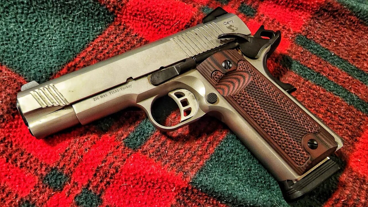 Upgrading my Tisas 1911 Carry with a new set of LOK Grips