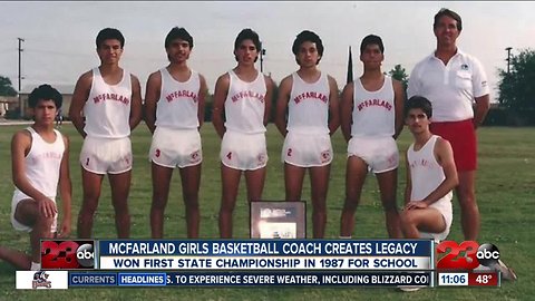 McFarland girl's basketball coach creates legacy