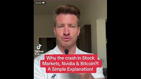 WHY DID STOCK MARKETS & BITCOIN CRASH OVERNIGHT?