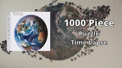 Solving | Earth 1000 pieces | Jigsaw Puzzle Time Lapse | #3