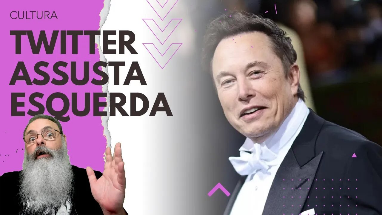 ELON MUSK consegue TWITTER mais EQUILIBRADO e a ESQUERDA se SENTE ATINGIDA ao PERDER NARRATIVA