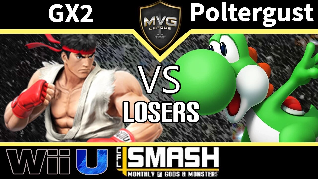 GX2 (Ryu) vs. Poltergust (Yoshi) - SSB4 Losers Top 16 - CFL Smackdown