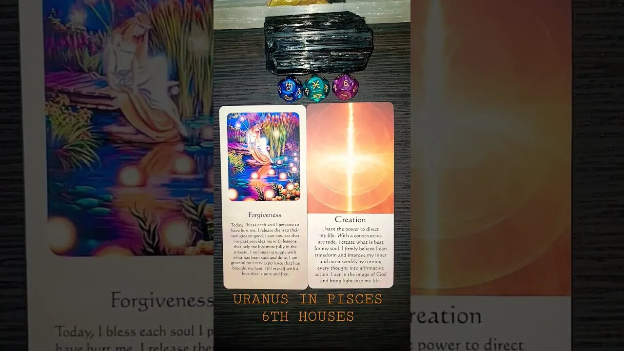 Forgiveness & Creation