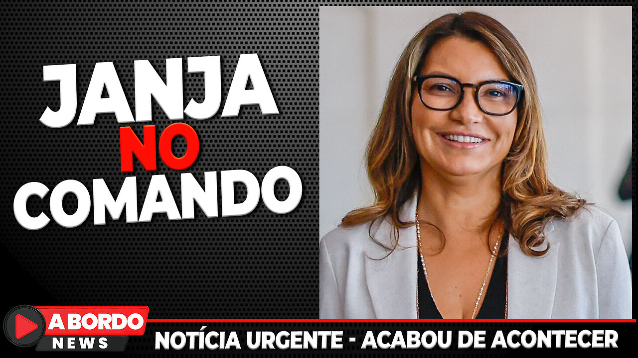 LULA SUMIU E AGORA É JANJA NO COMANDO