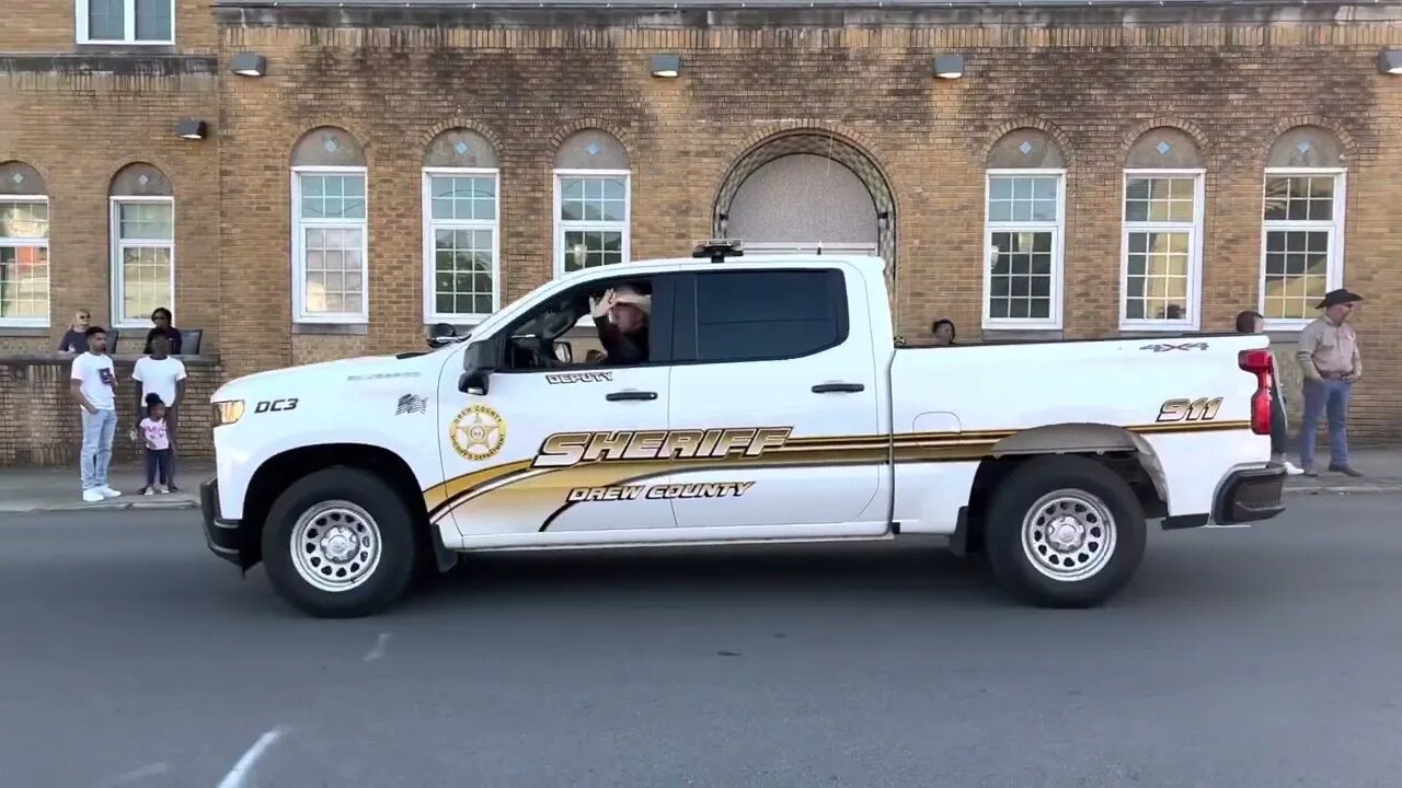 2022 Drew County Arkansas Fair Parade Local Emergency Vehicles