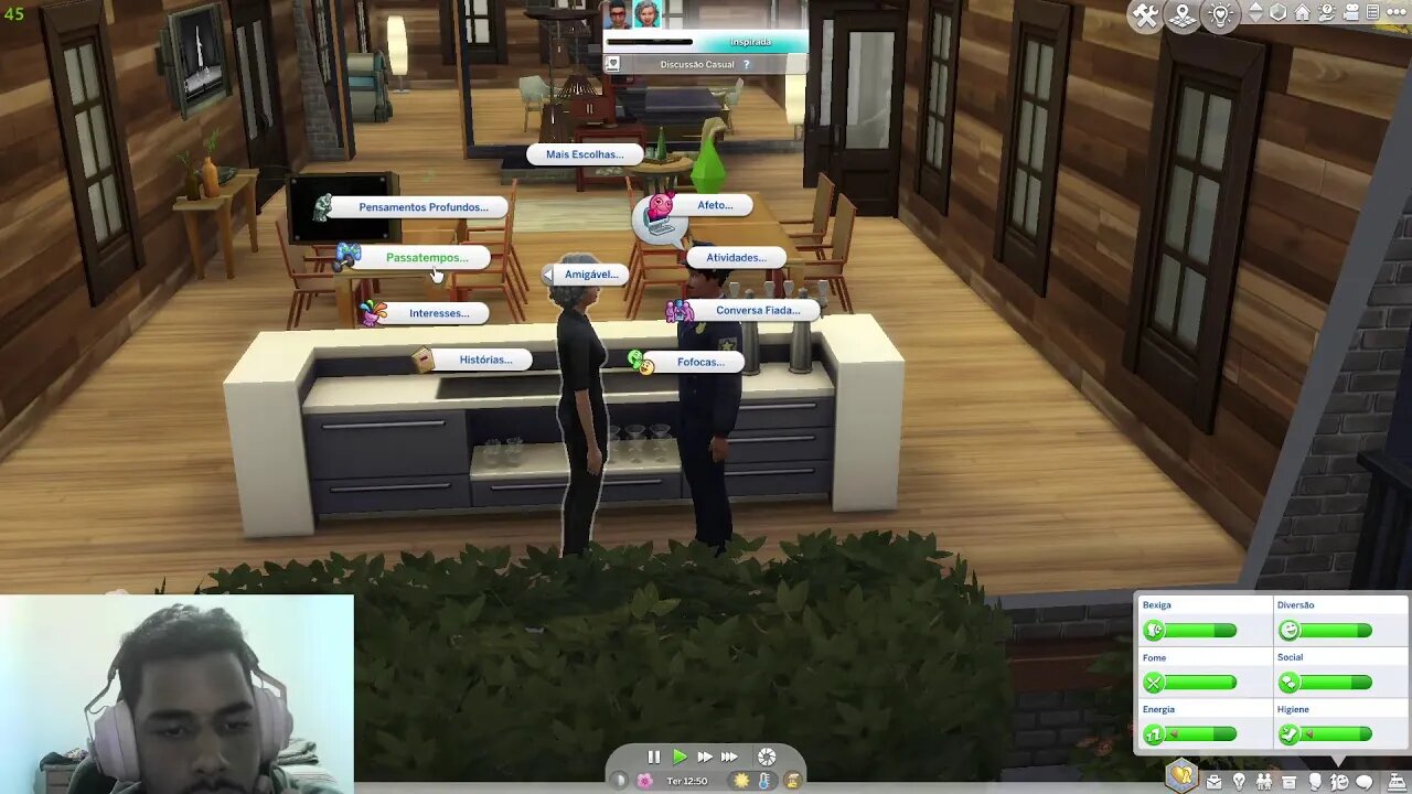 Matando sdd de fazer live boa noite TS4