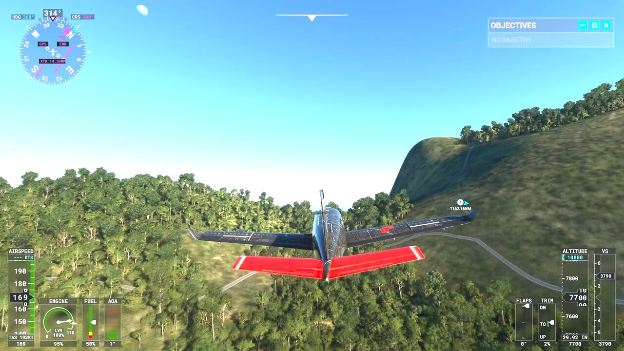 Running Drugs up from Bogota Columbia in MS Flight Simulator