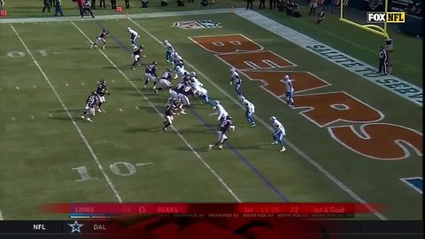 Bears score early and often in win over Lions