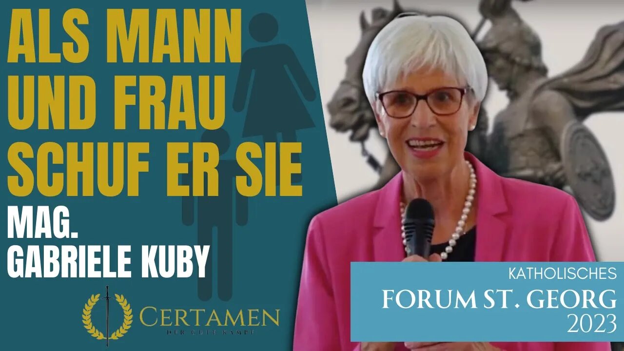 Die Antwort des Christen auf die sexuelle Revolution – Mag. Gabriele Kuby – 3/3