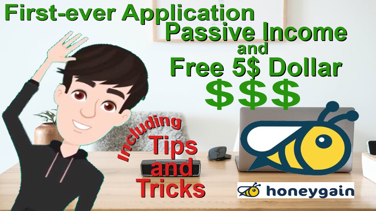 Earn passively with Honeygain. Register with the link below and get free $5.