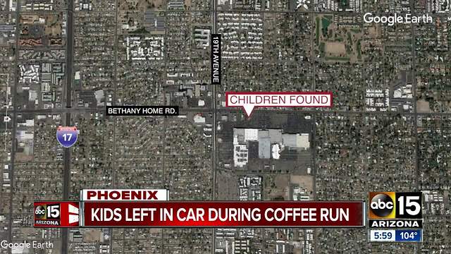 Phoenix PD: Teen leaves kids in car for coffee run