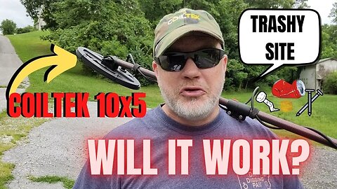 COILTEK 10x5 Coil Trashy Land Test. Will It Work?