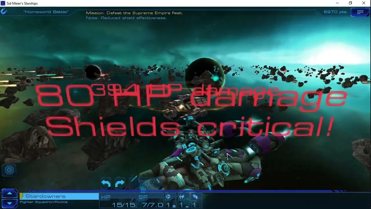 Sid Meier's Starships; large, moderate POTATO gameplay; part 7; last empire gone, galaxy is now won.