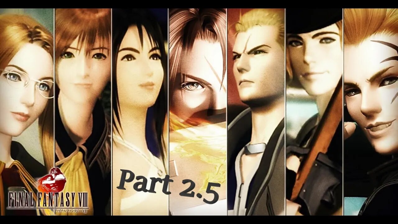 Final Fantasy Friday! FF8 part 2.5 (Triple Triad games!)