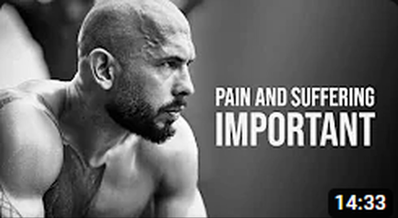 Pain and Suffering Is Important- Andrew Tate Motivational Video