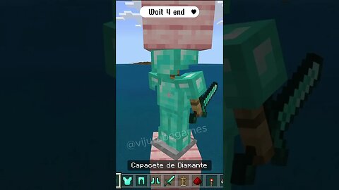 Minecraft Dancing Tiktok Hack Armor #shorts