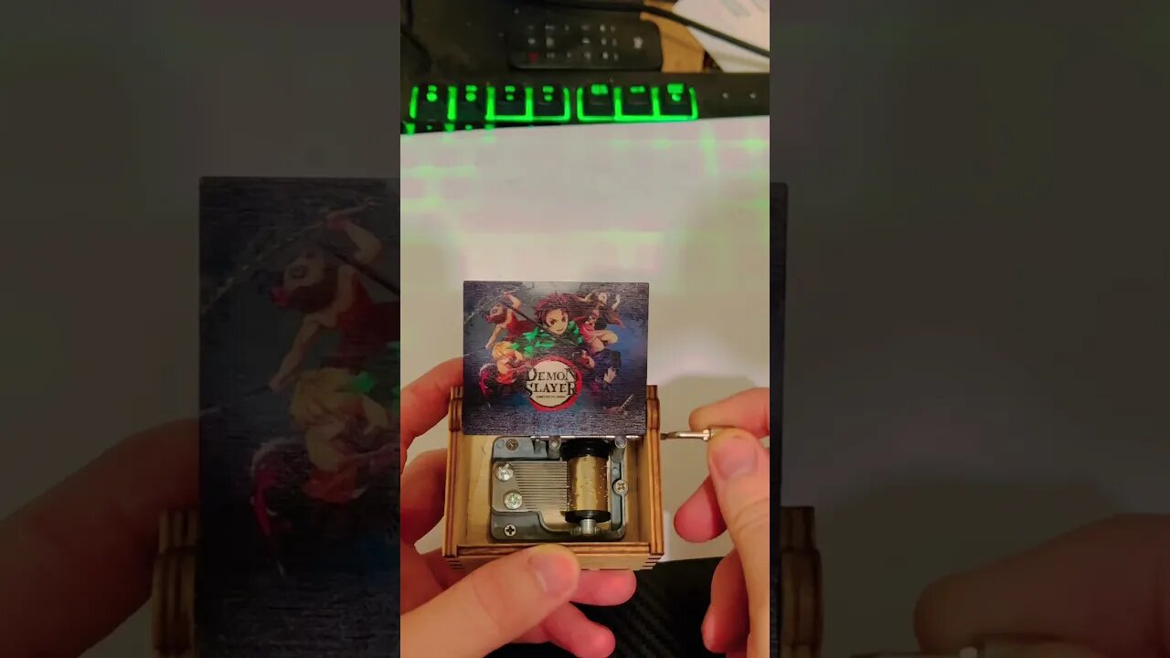 Operation /Temu package : music box ￼